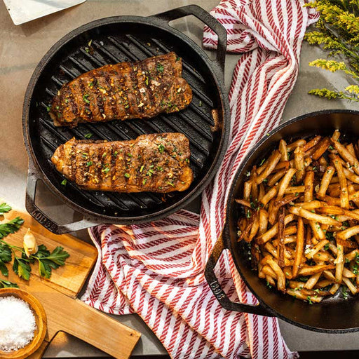 Lodge Chef Collection 6 Quart Season Cast Iron Double Dutch