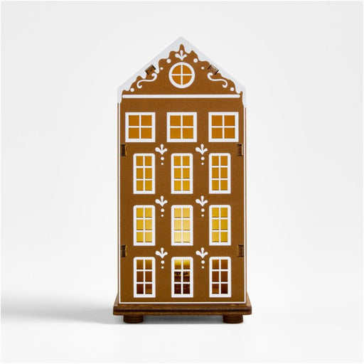 LED Gingerbread Village Rhineland Holiday Decoration