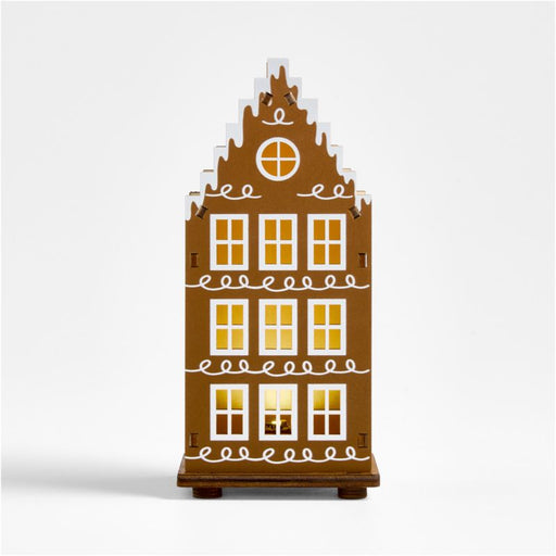 LED Gingerbread Village Staufen Holiday Decoration