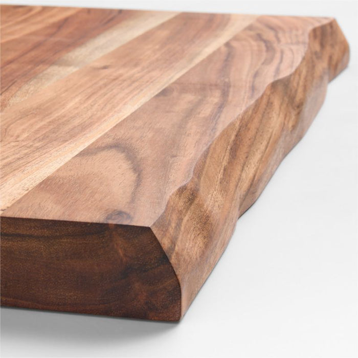 Homestead Live Edge Acacia Reversible Cutting Board by Laura Kim