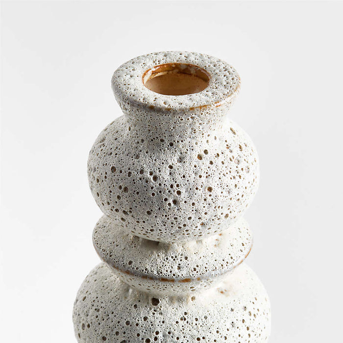 Toulouse Large Ceramic Taper Candle Holder by Laura Kim