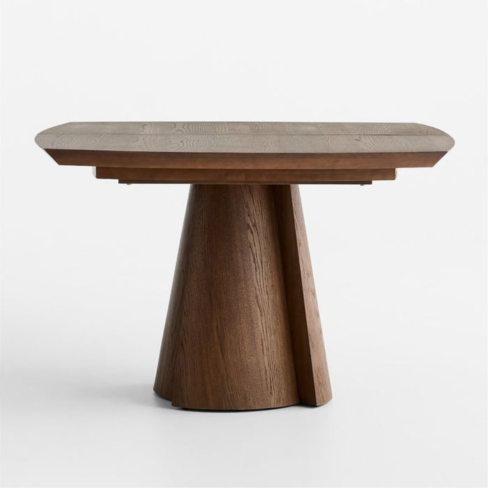 Ladera 48"-70" Oak Extendable Pedestal Dining Table