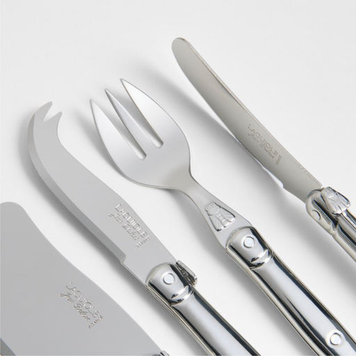 Laguiole ® Stainless Cheese Knife 4-Piece Set