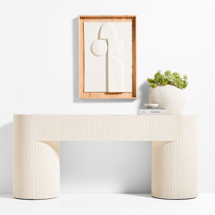 "Lain II" Paper Mache Wall Art