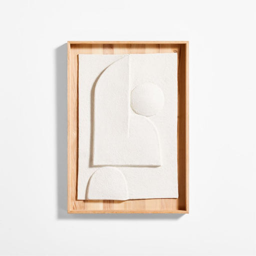 "Lain I" Paper Mache Wall Art