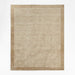 Laval Border Viscose Handwoven Taupe Area Rug 8'x10'