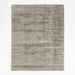 Laval Viscose Handwoven Solid Taupe Area Rug 8'x10'