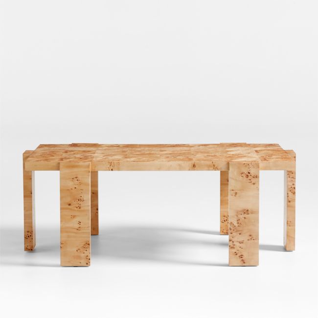 Leon Burl Wood Coffee Table