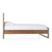 Linea Natural Teak Wood Queen Bed