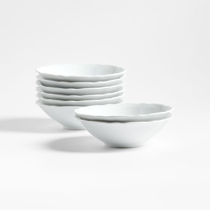 Loire White Porcelain Cereal Bowl