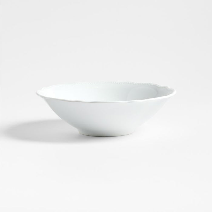 Loire White Porcelain Cereal Bowl