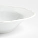 Loire White Porcelain Low Bowl