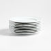 Loire White Porcelain Salad Plate