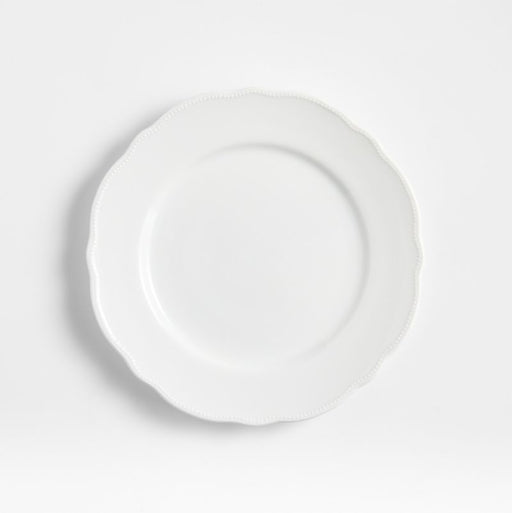 Loire White Porcelain Salad Plate