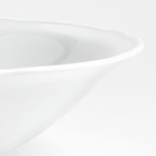 Loire White Porcelain Serving Bowl