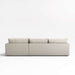 Lounge 2-Piece Sectional Sofa with Chaise Lounge