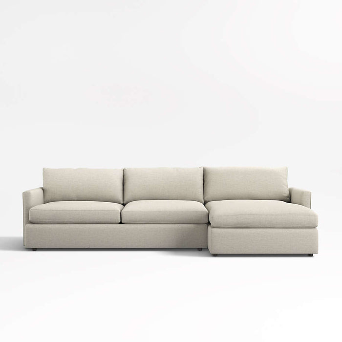 Lounge 2-Piece Sectional Sofa with Chaise Lounge