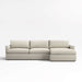 Lounge 2-Piece Sectional Sofa with Chaise Lounge