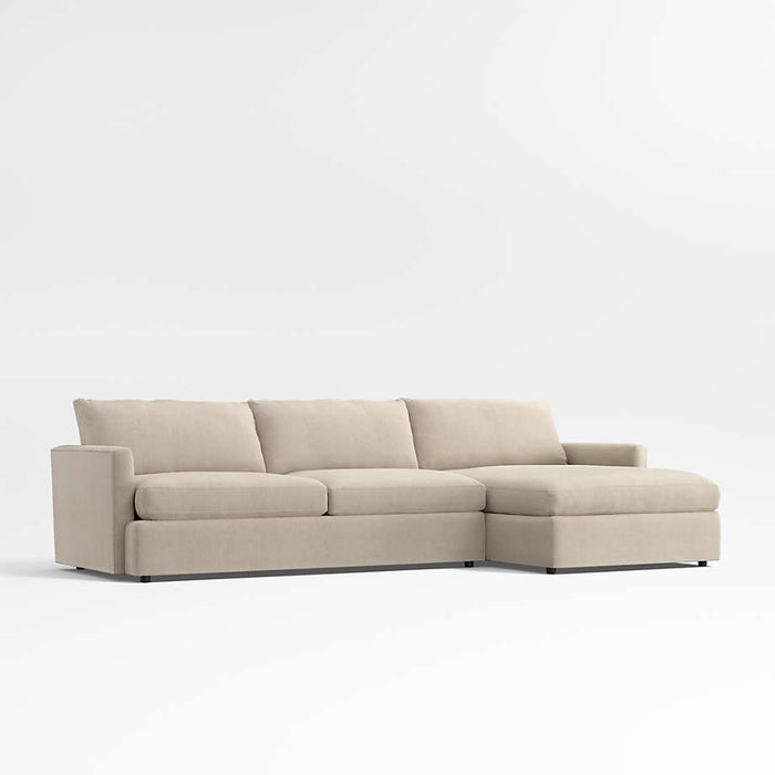 Lounge 2-Piece Sectional Sofa with Chaise Lounge