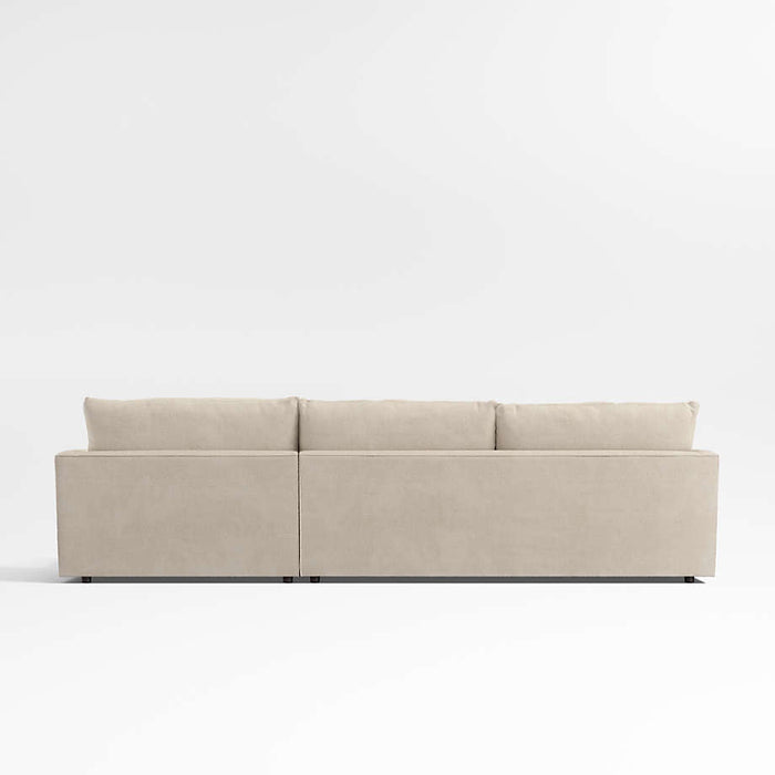 Lounge 2-Piece Sectional Sofa with Chaise Lounge