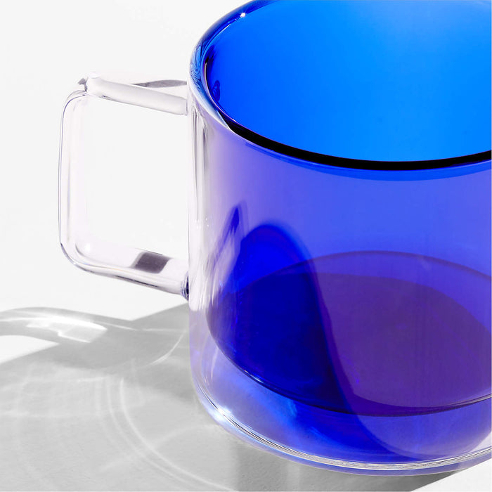 Blue Glass Mug by Molly Baz