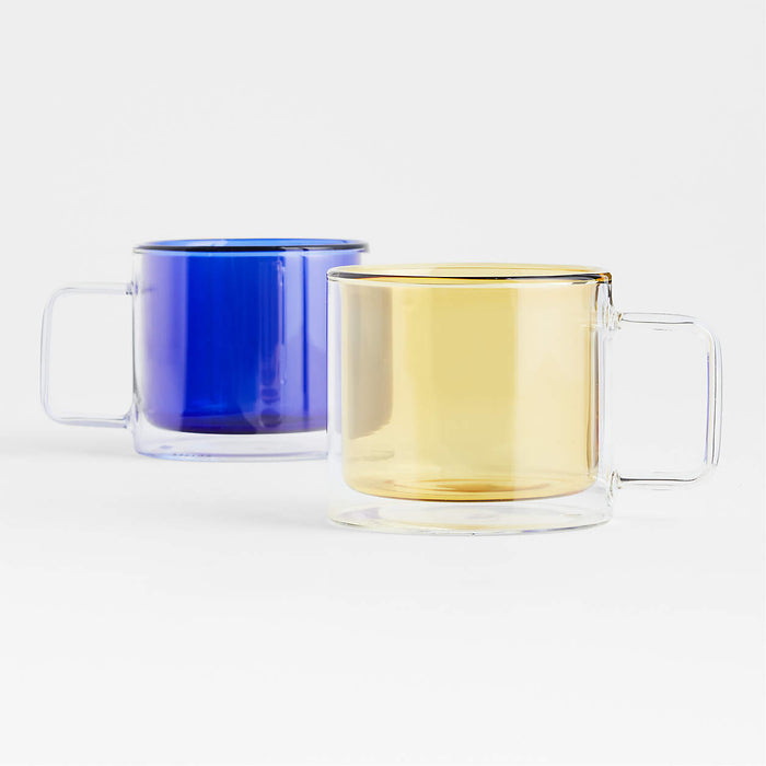 Blue Glass Mug by Molly Baz