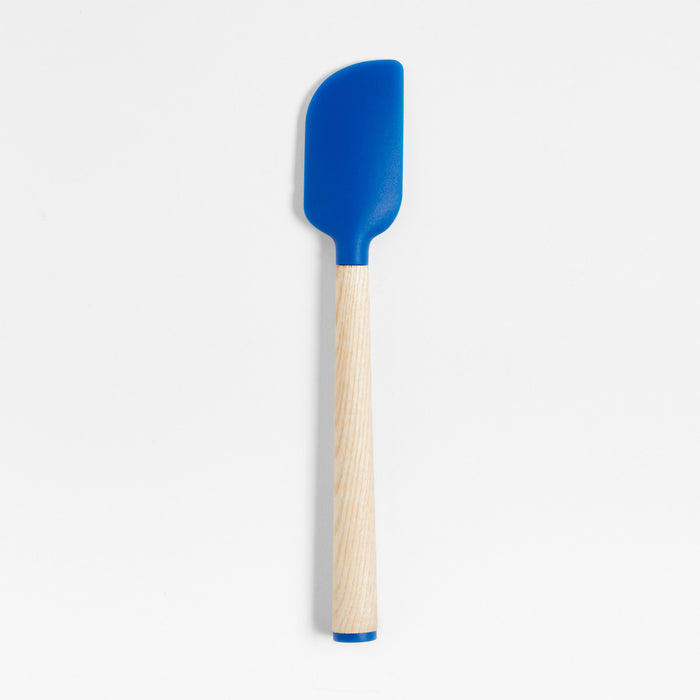 Wood and Blue Silicone Spatula by Molly Baz