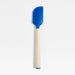 Wood and Blue Silicone Spatula by Molly Baz