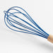 12" Wood and Blue Silicone Whisk by Molly Baz