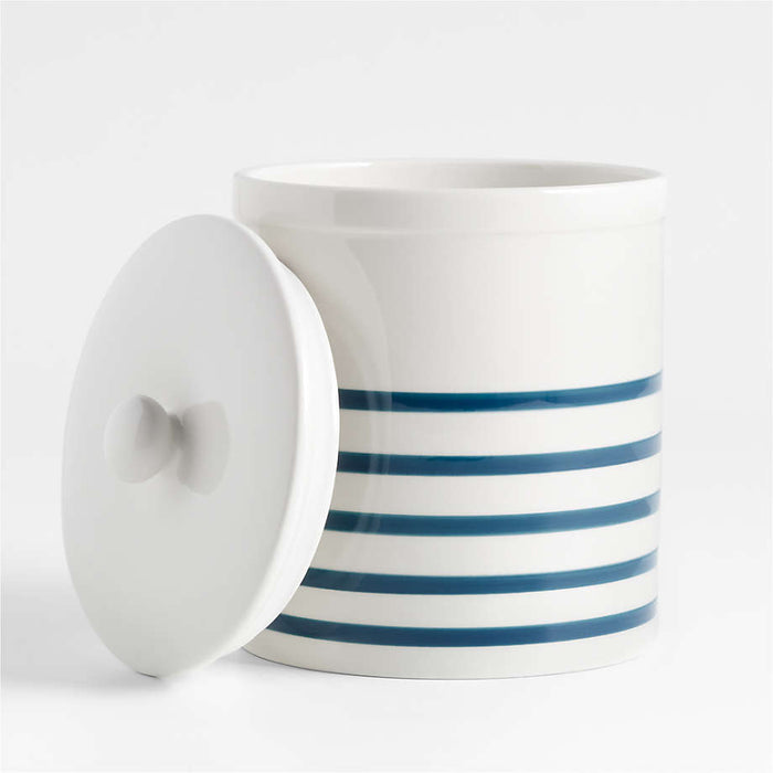 Maeve Striped Large Canister