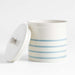Maeve Striped Medium Canister