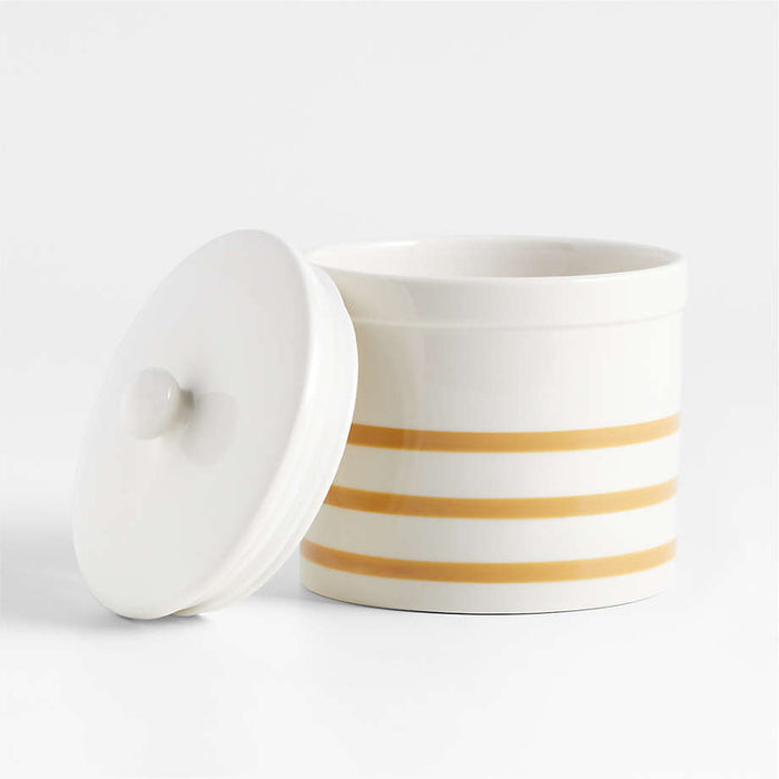 Maeve Striped Small Canister