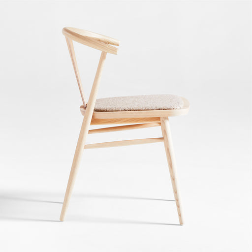 Malin Whitewash Ash Wood Dining Chair