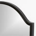 Manor Black Wood Wide Floor Mirror 74"x51"