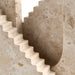 Athens Beige Marble Decorative Staircase 7"