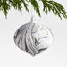 Marble Dipped Onion Christmas Tree Ornament