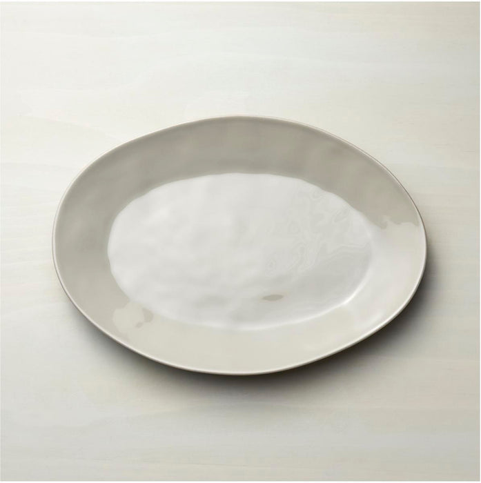 Marin Grey Small Oval Platter