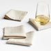 Marin Natural European Flax ®-Certified Linen Cocktail Napkins, Set of 4