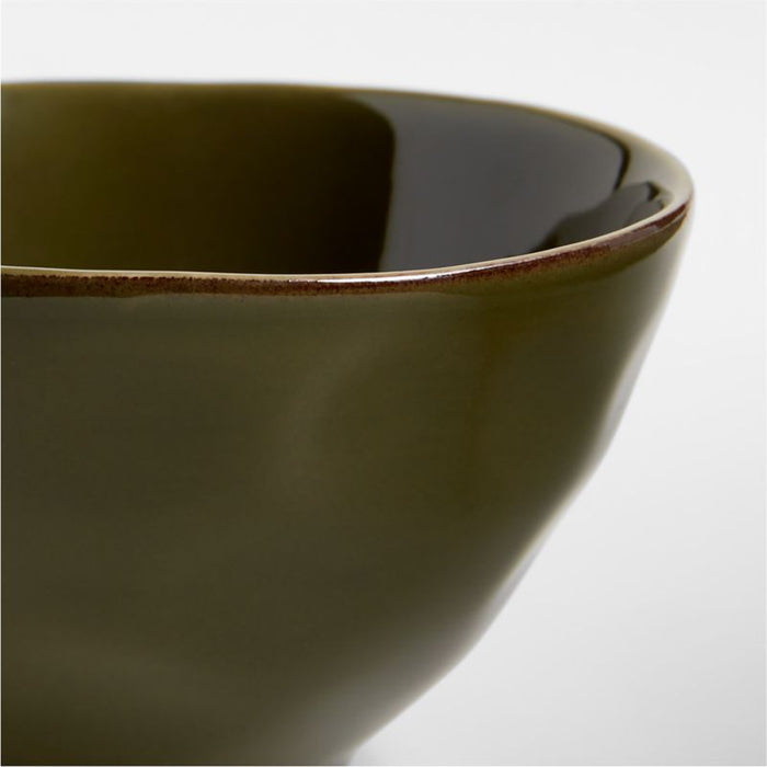 Marin 5-Oz. Desert Green Stoneware Pinch Bowl