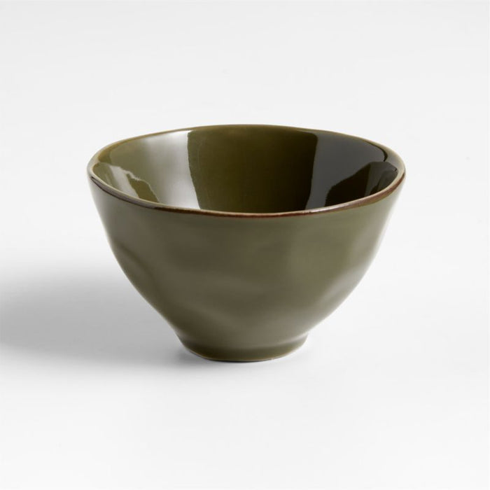 Marin 5-Oz. Desert Green Stoneware Pinch Bowl