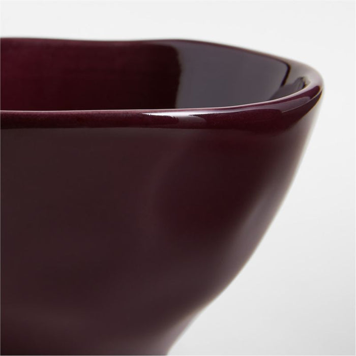 Marin 5-Oz. Merlot Stoneware Pinch Bowl