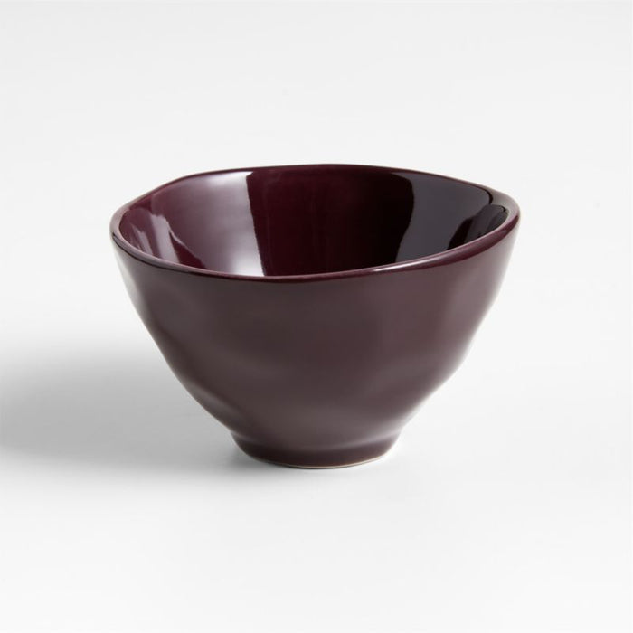 Marin 5-Oz. Merlot Stoneware Pinch Bowl