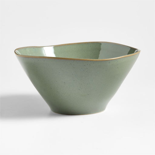 Marin Sage Green Small Stoneware Serving Bowl