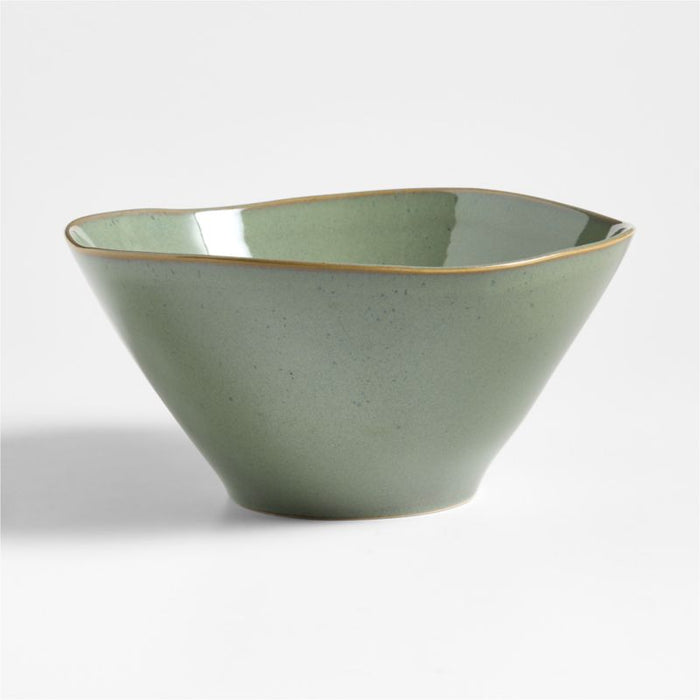 Marin Sage Green Small Stoneware Serving Bowl