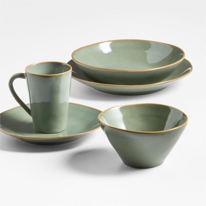 Marin Sage Green Stoneware Salad Plate