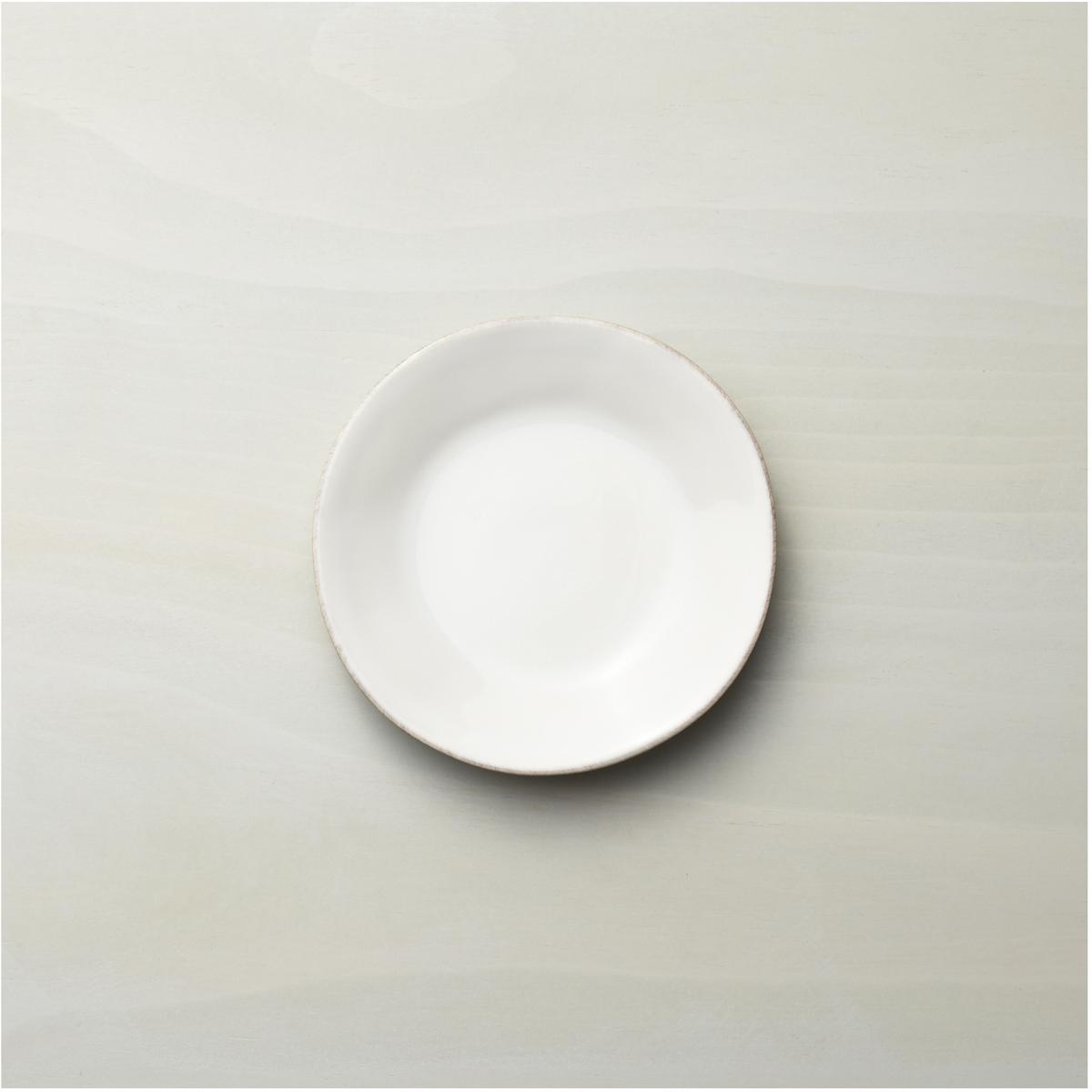 Marin White Appetizer Plate Crate and Barrel Philippines