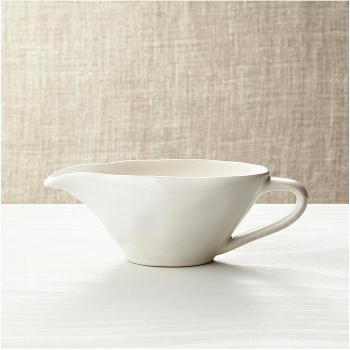 Marin White Gravy Boat