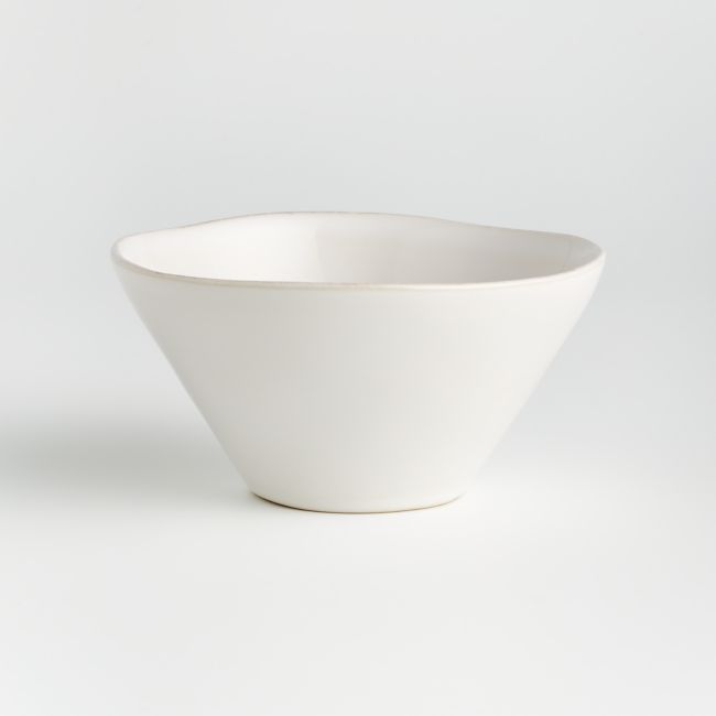 Marin White Cereal Bowl