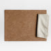 Maxwell Rectangular Sand Brown Easy-Clean Placemat