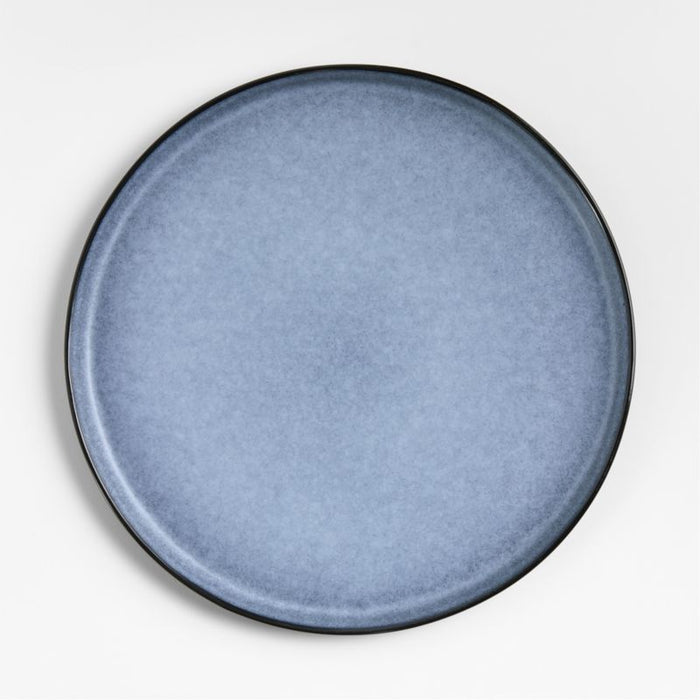 Mercer Arctic Blue Recycled Stoneware Dinner Plate